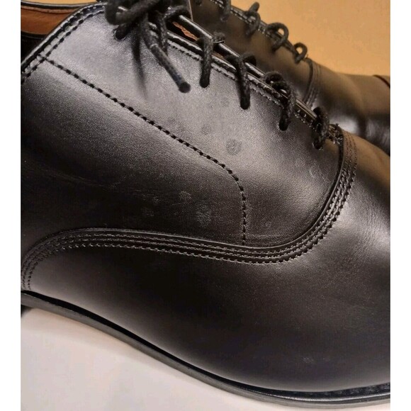 Allen Edmonds SZ 14 Park Avenue Cap-Toe Oxfords Black Leather Bench Welt - Picture 9 of 16